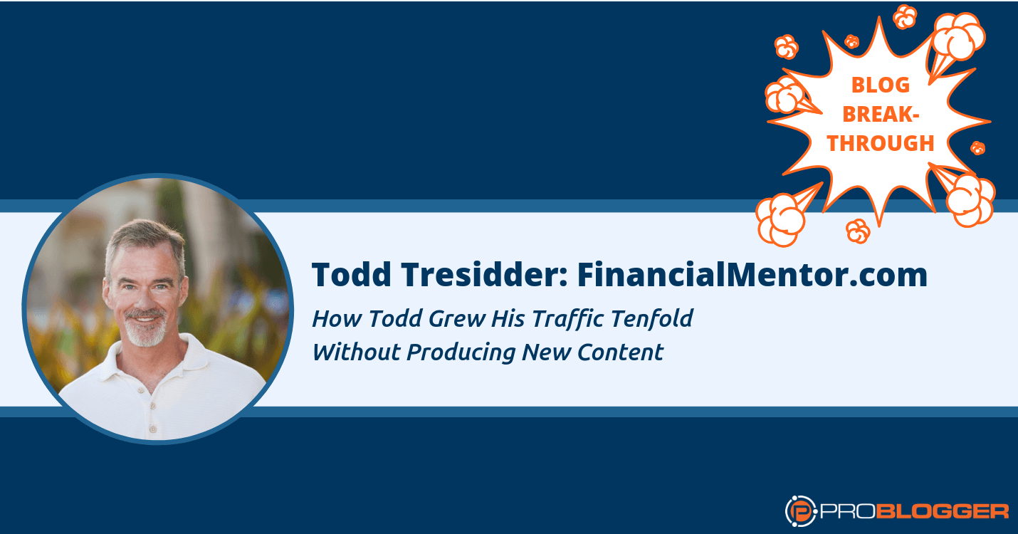 One blogger's experience of growing traffic without producing any new content