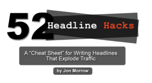Jon Morrow Headline Hacks