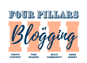 the four pillars of problogging