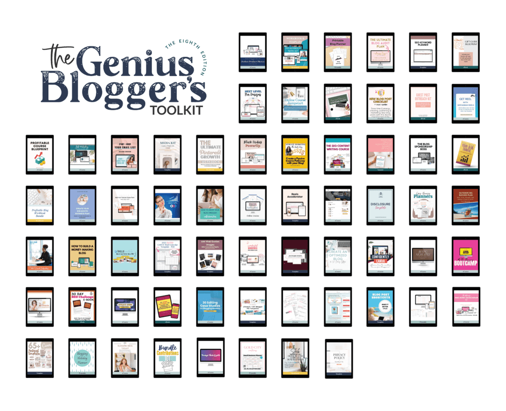 2022 Genius Bloggers Toolkit